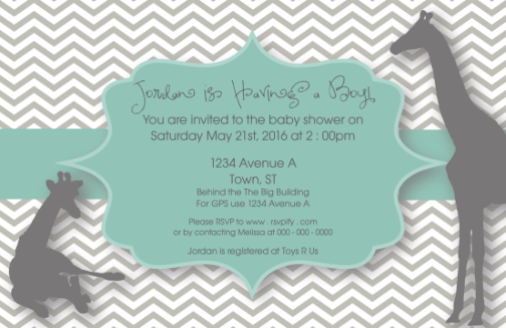 Baby Shower Example